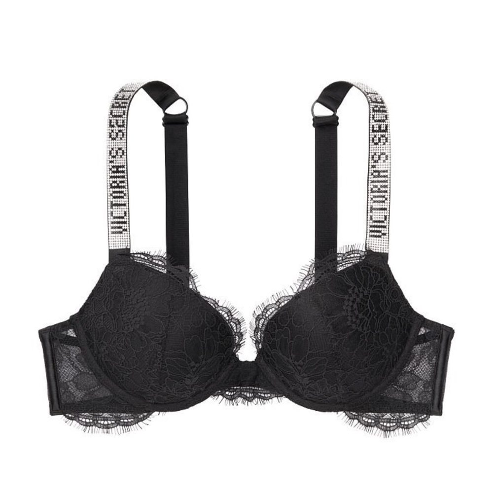 ☁️VICTORIA’S SECRET Lace Shine Bra☁️
